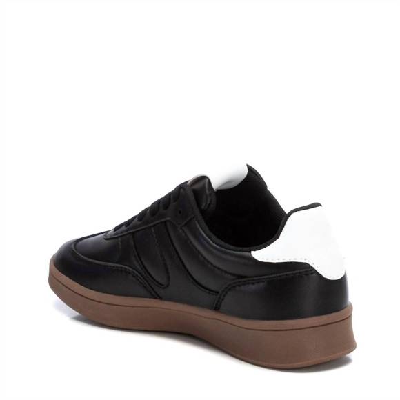 NEW XTI women's trainer sneakers in black - Picture 3 of 3